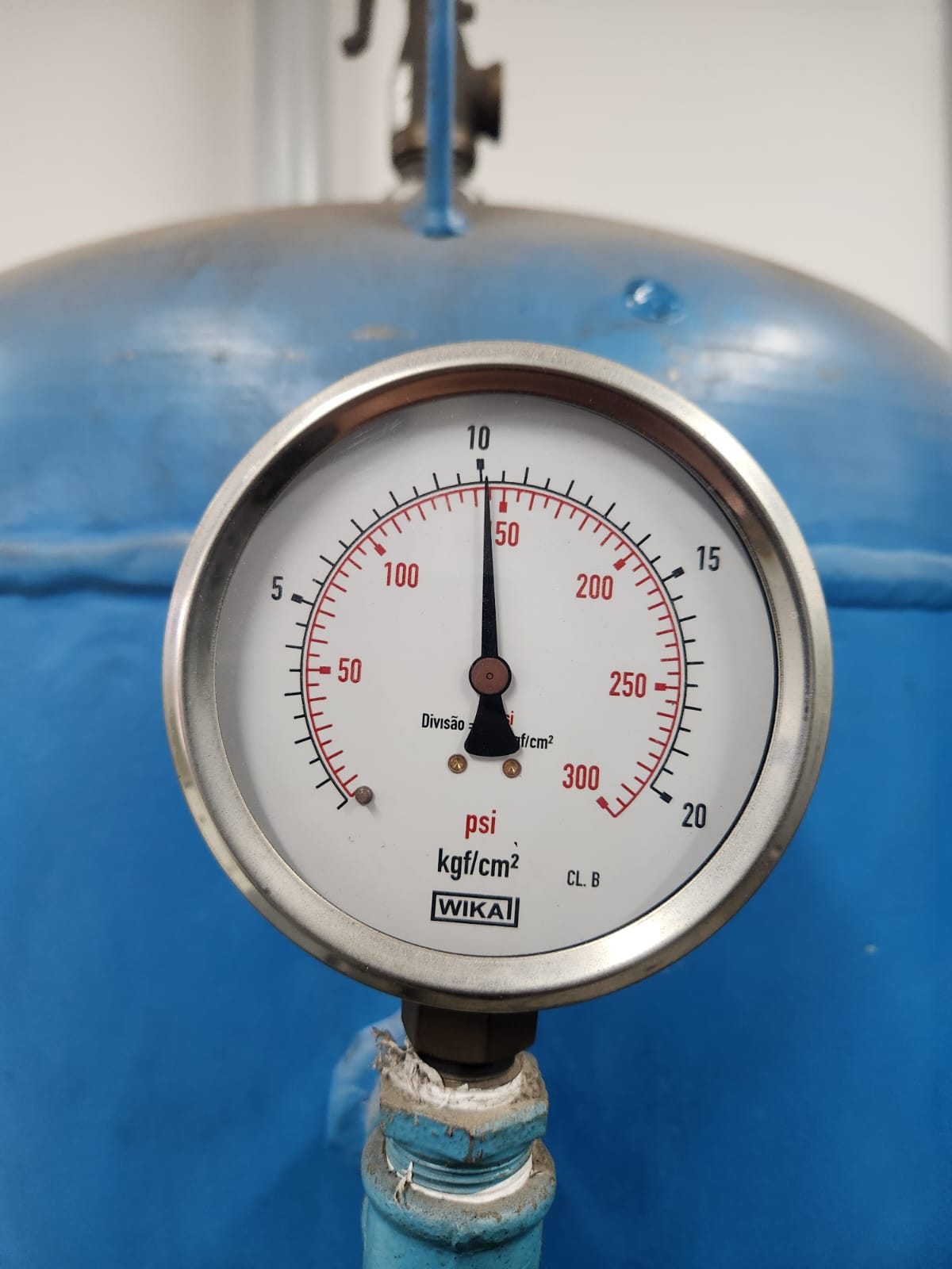 Verificação de manômetro